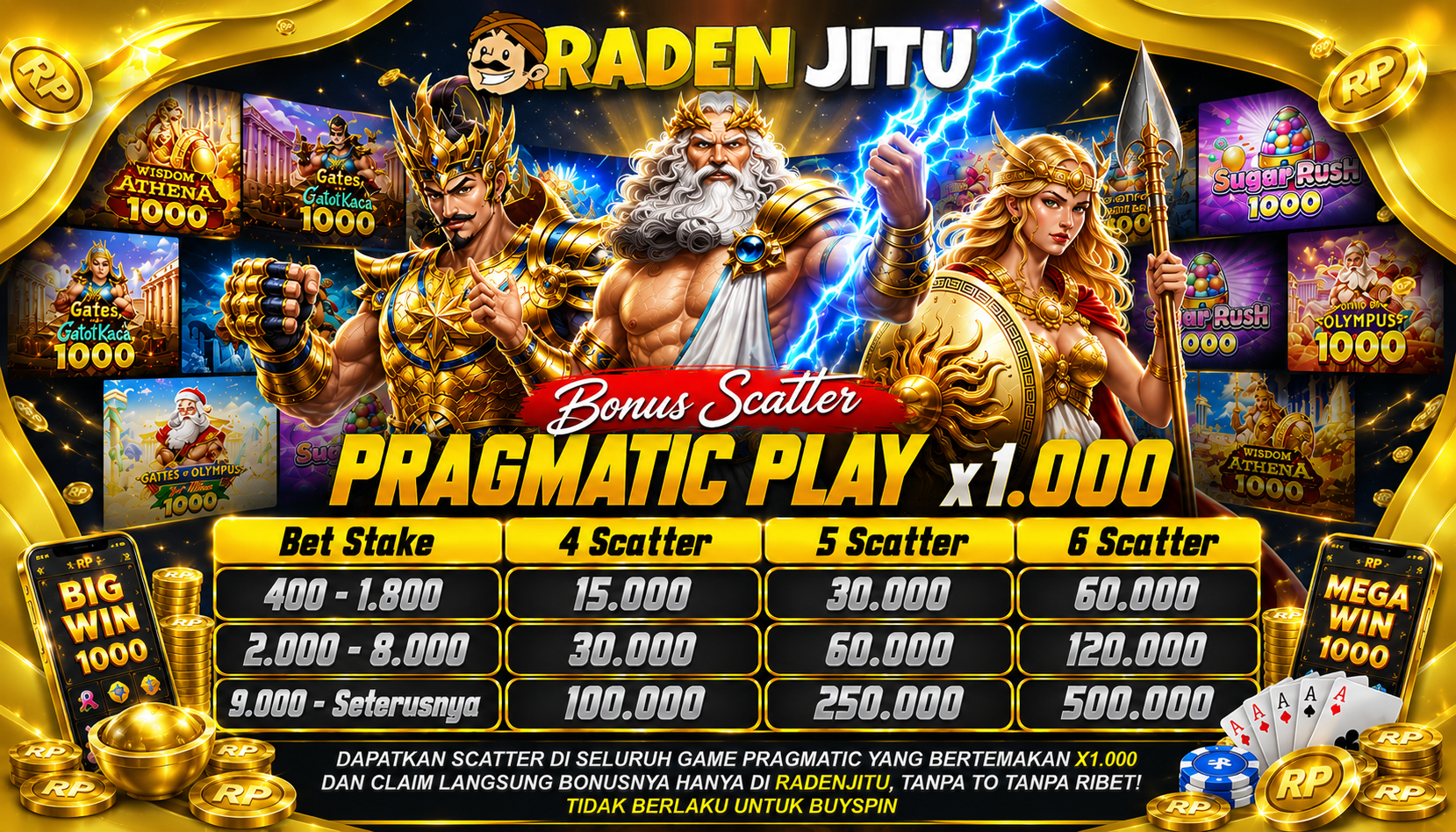 SCATTER PARGMATIC PLAY X1.000