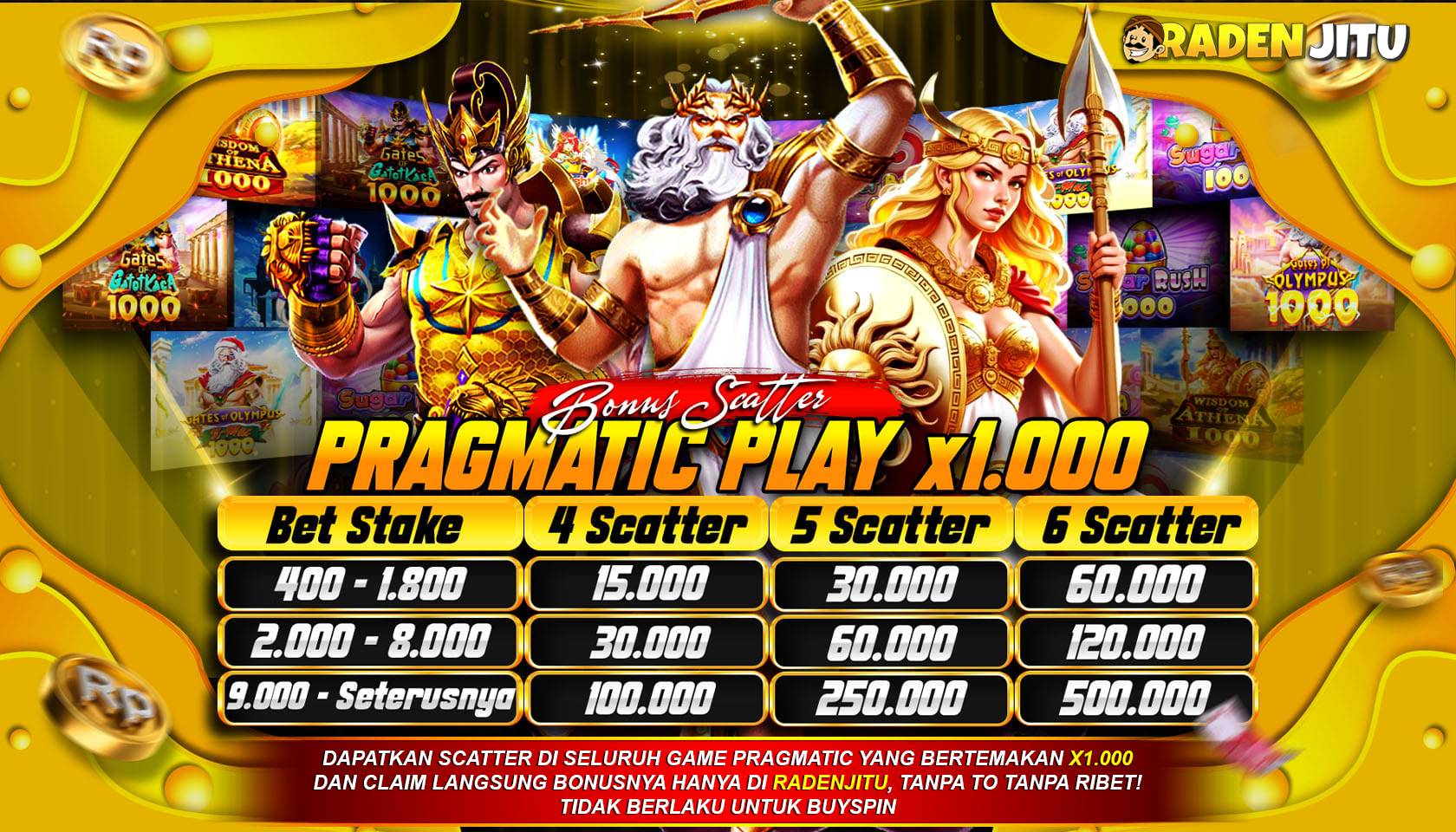 SCATTER PARGMATIC PLAY X1.000